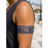 Şekil Şerit Sonradan Kararan Yarı Kalıcı Geçici Dövme Tattoo