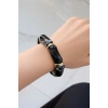 Siyah Renk Boncuklu Bileklik