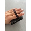 Siyah Renk Deri Erkek Kartlık/Cüzdan