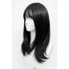 Siyah Renk Kahkül Detaylı Katlı Kesimli Peruk