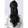 Siyah Renk Tokalı Dalgalı At Kuyruğu Saç (Zeynep)