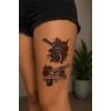 Tabanca Dövme Geçici Tattoo