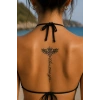 Taç Sonradan Kararan Yarı Kalıcı Geçici Dövme Tattoo