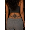 Taş Figürlü Sonradan Kararan Yarı Kalıcı Geçici Dövme Tattoo