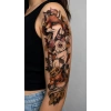 Tilki Kol Geçici Dövme Tattoo
