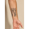 Tribal Dikenli Tel Geçici Dövme Tattoo