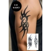 Tribal Figürlü 12 Saat Sonra Kararan Geçici Mini Dövme Tattoo