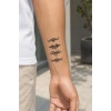 Tribal Gül Geçici Dövme Tattoo