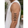 Tribal Kelebek Mini Geçici Dövme Tattoo