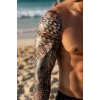 Tribal Kol Geçici Dövme Tattoo