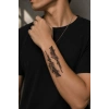 Tüfek Silah Mini Geçici Dövme Tattoo