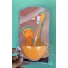 Turuncu Renk Yüz Maskesi Karıştırma Kabı (Küçük Boy)