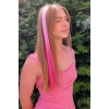 Yan Çıt Çıt Postiş / 2 Renk Ombre / 50 Cm