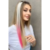 Yan Çıt Çıt Postiş / 2 Renk Ombre / 50 Cm