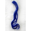 Yan Çıt Çıt Postiş / Lacivert Renk / 50 Cm
