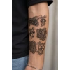 Yazı Geçici Dövme Tattoo