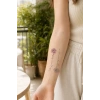 Yazılı Gül Mini Geçici Dövme Tattoo
