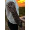Yazılı Kol Dövme Geçici Tattoo