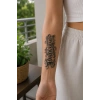 Yazılı Mini Geçici Dövme Tattoo