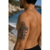 Yazılı Sonradan Kararan Yarı Kalıcı Geçici Dövme Tattoo