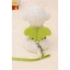 Yeşil Renk Kanat Figürlü Bel Göğüs Ayarlanabilir Kedi/Köpek Tasma
