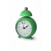 Yeşil Renk Mini Dekoratif Alarmlı Yuvarlak Masa Saati