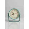 Yeşil Renk Mini Dekoratif Alarmlı Yuvarlak Masa Saati