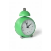 Yeşil Renk Mini Dekoratif Alarmlı Yuvarlak Masa Saati