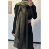 Yeşil Renk Tafta Şal