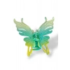 Yeşil Ve Sarı Renk Kelebek Figürlü Kemik Mandal Toka