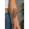 Yılan Geçici Dövme Tattoo