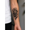 Yılan Geçici Dövme Tattoo