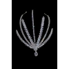 Zirkon Taşlı Gelin/Kına/Nişan/Söz Tasarım Saç Aksesuarı