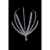 Zirkon Taşlı Gelin/Kına/Nişan/Söz Tasarım Saç Aksesuarı