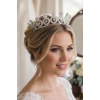 Zirkon Taşlı Gelin/Kına/Nişan/Söz Tasarım Taç
