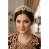 Zirkon Taşlı Gelin/Kına/Nişan/Söz Tasarım Taç