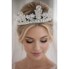 Zirkon Taşlı Gelin/Kına/Nişan/Söz Tasarım Taç