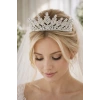 Zirkon Taşlı Gelin/Kına/Nişan/Söz Tasarım Taç