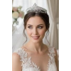 Zirkon Taşlı Gelin/Kına/Nişan/Söz Tasarım Taç