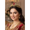 Zirkon Taşlı Gelin/Kına/Nişan/Söz Tasarım Taç