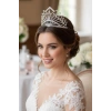 Zirkon Taşlı Gelin/Kına/Nişan/Söz Tasarım Taç