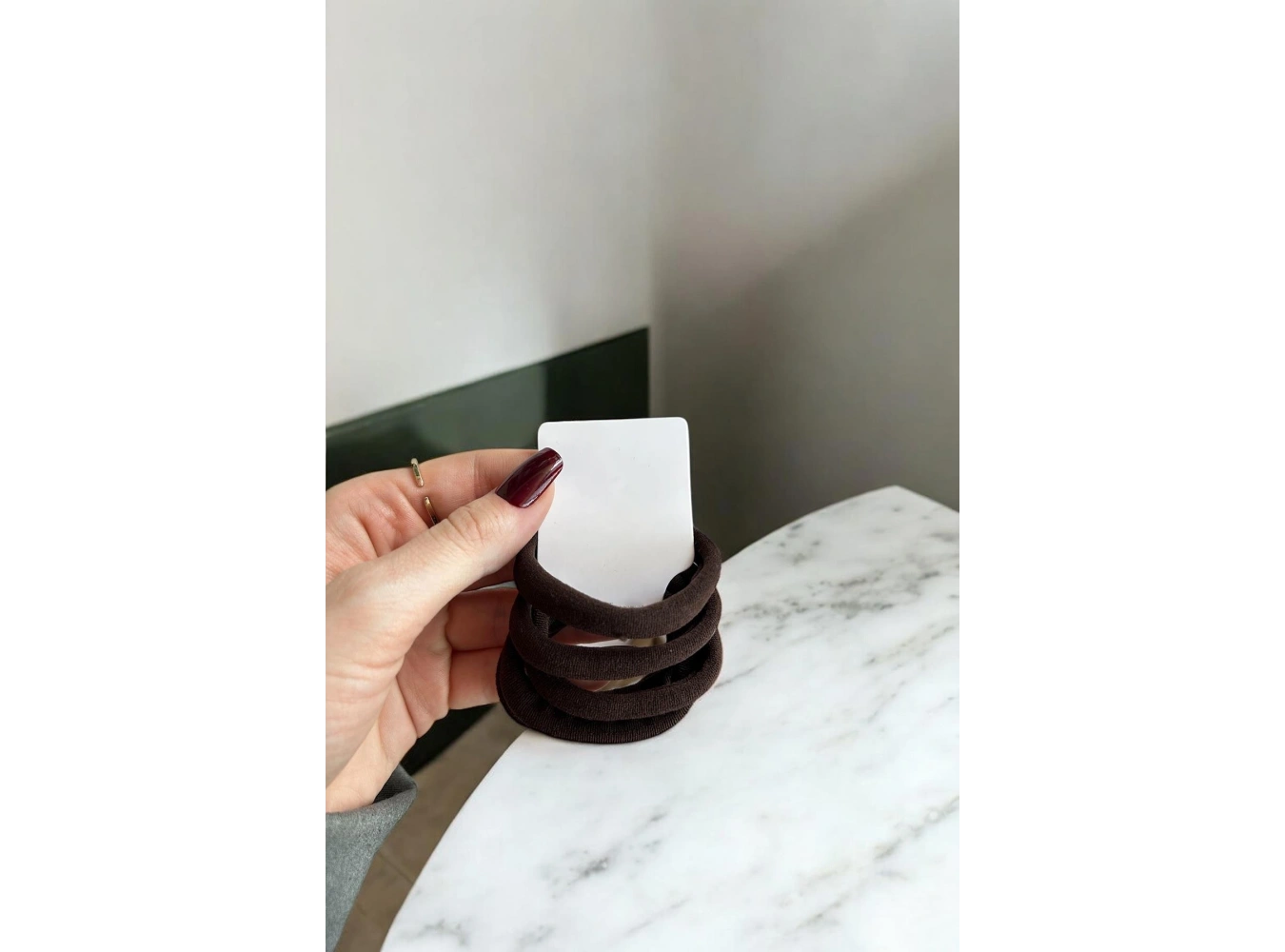 10lu Karışık Renk Havlu Toka Set