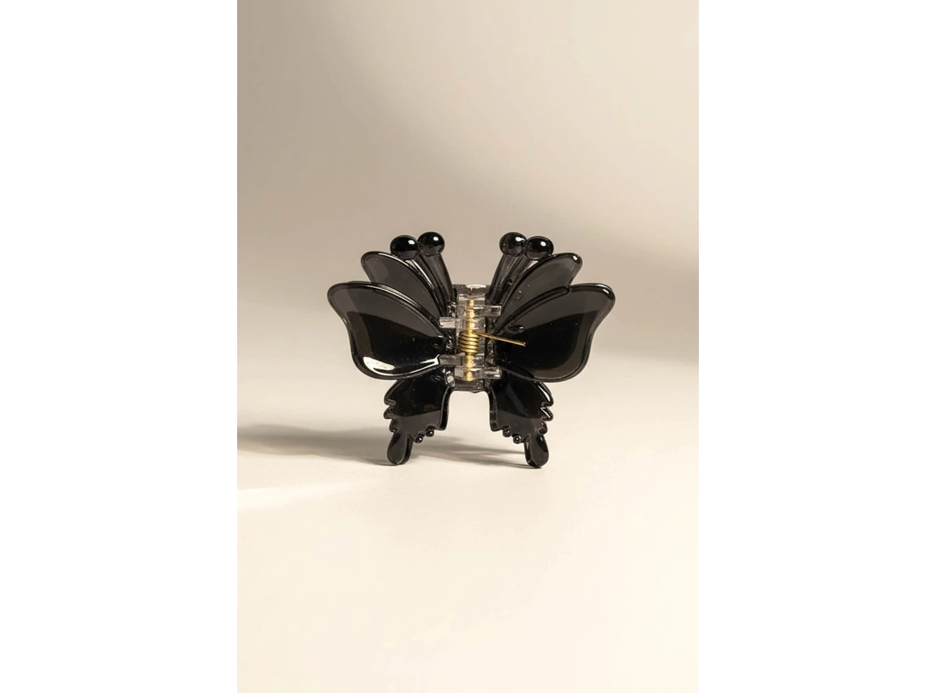 10lu Karışık Renk Kelebek Figürlü Mini Mandal Toka Set