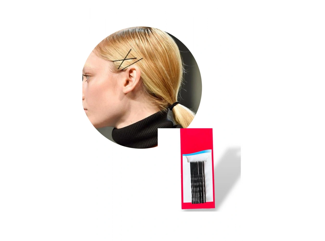 10lu Siyah Renk Tel Toka