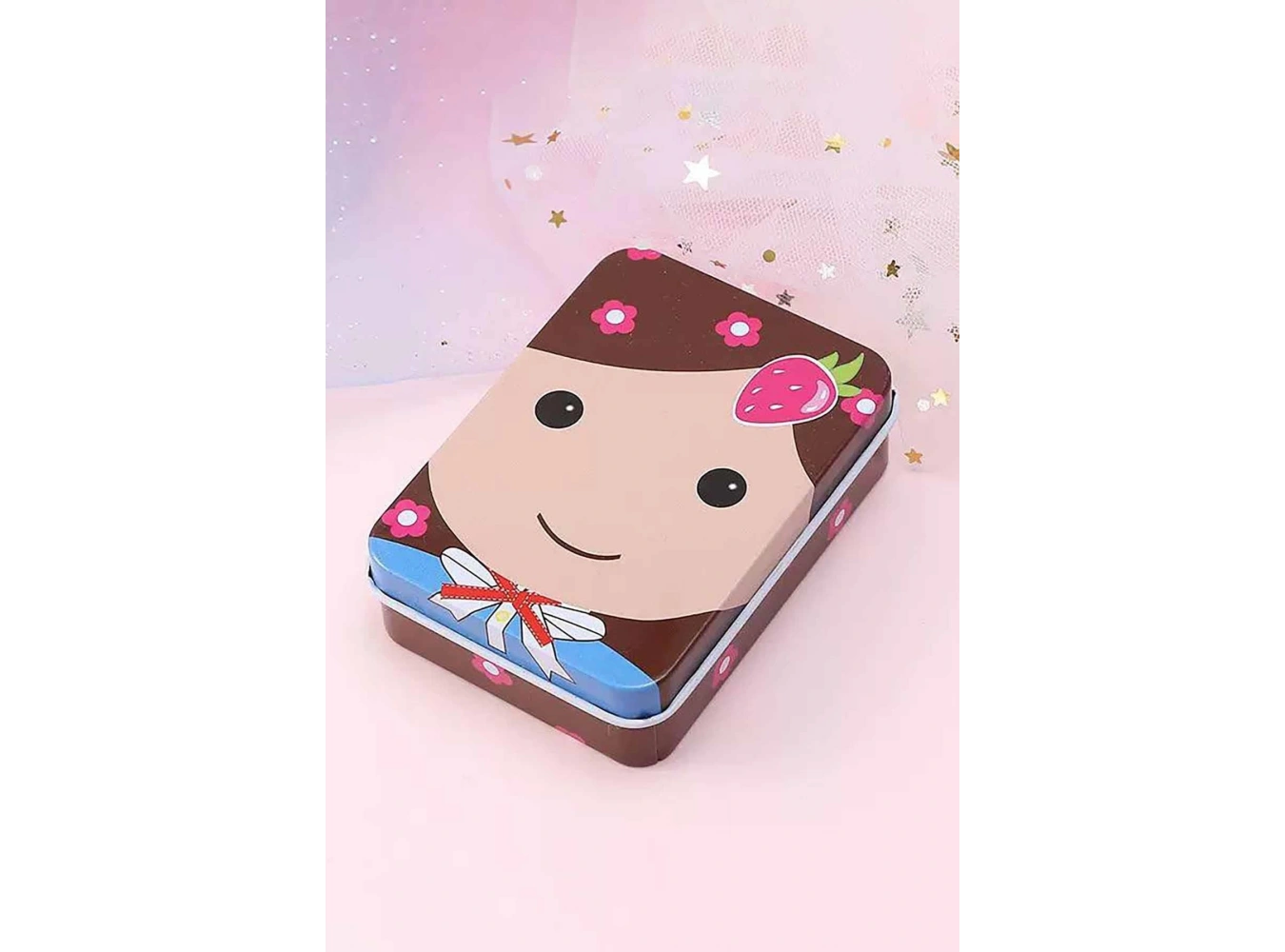 100lü Siyah Renk Metal Kutulu Tel toka