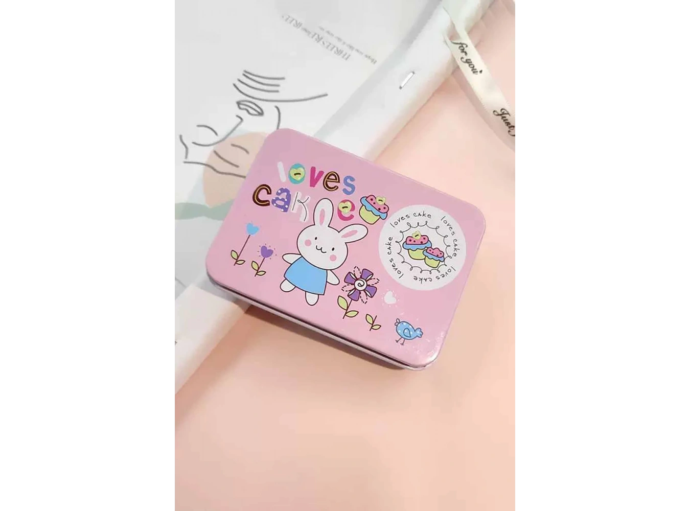 100lü Siyah Renk Metal Kutulu Tel toka