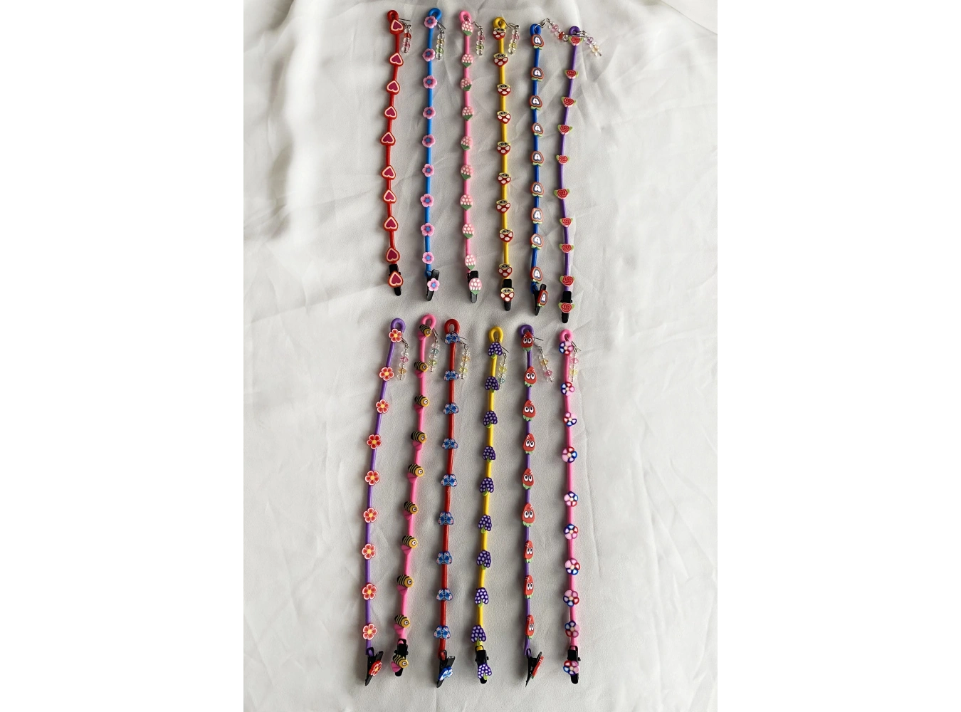 12li Karışık Figür Yan Toka Set