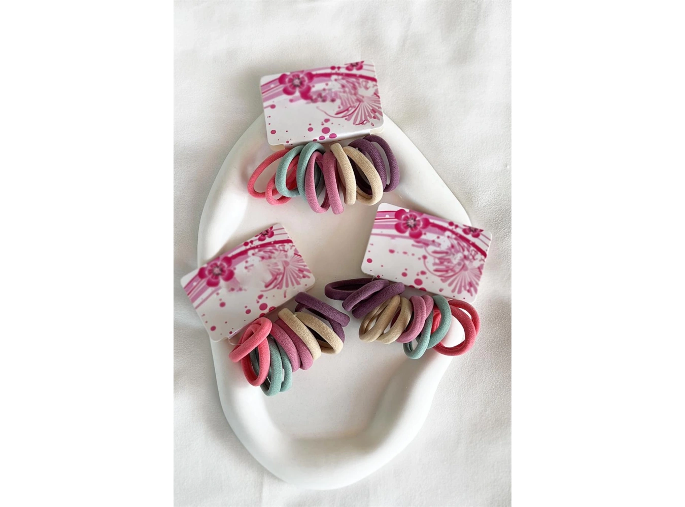 12li Karışık Renk Havlu Set Toka