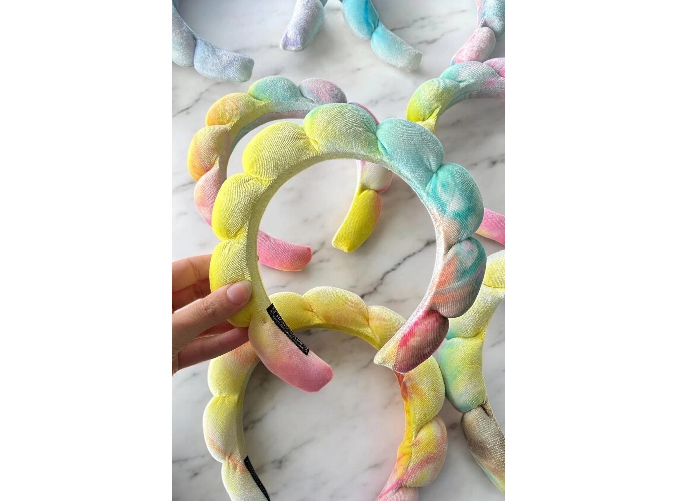 12li Karışık Renk Havlu Spa Taç Set