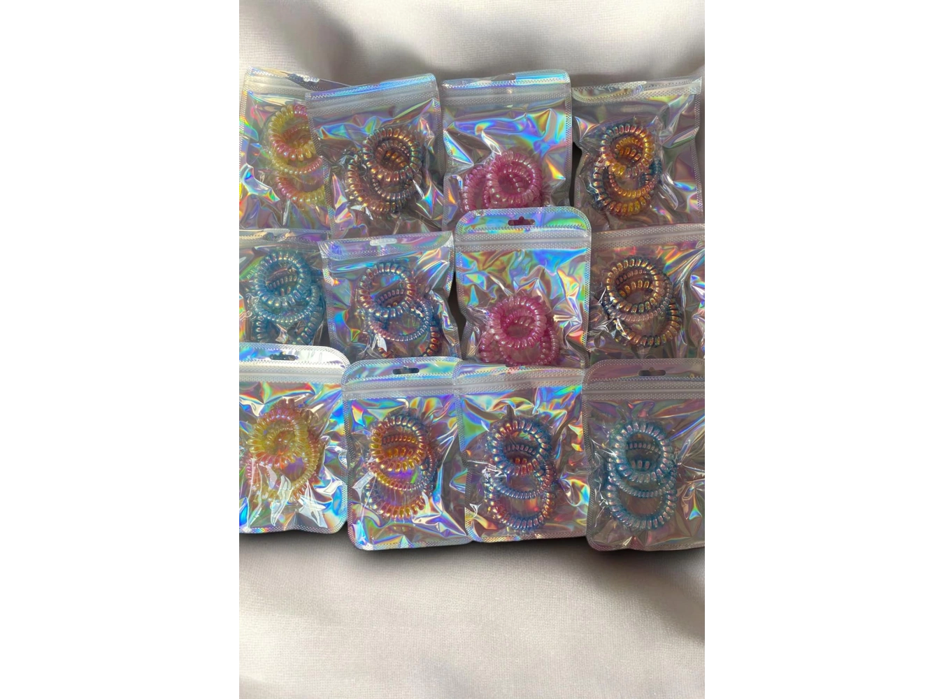 12li Karışık Renk Helezon Toka Set